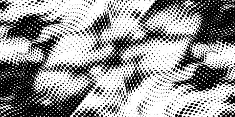 Abstract retro grunge seamless pattern. Urban art texture with paint splashes, chaotic shapes, lines, dots, patches. Sports graffiti style vector background