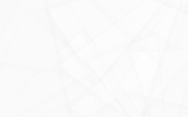 White geometric background abstract minimalist shapes polygon texture pattern