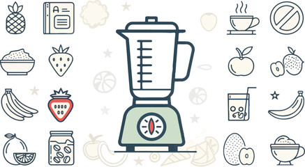 Blender vector design, Blender logo and icon design, Blender Illustration vector design