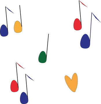 eggshaped musicnotes