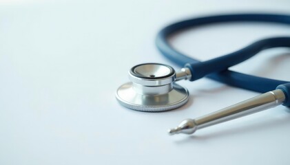 Close-up of veterinary tools on white surface, veterinary equipment, equipment, medical