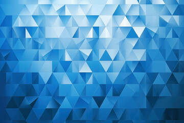 Obraz premium Blue background with geometric shapes and gradient for business presentation design
