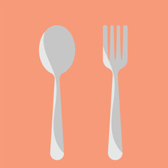spoon and fork