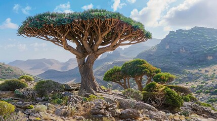 Dracaena cinnabari: The Enigmatic Socotra Dragon Tree of Yemen