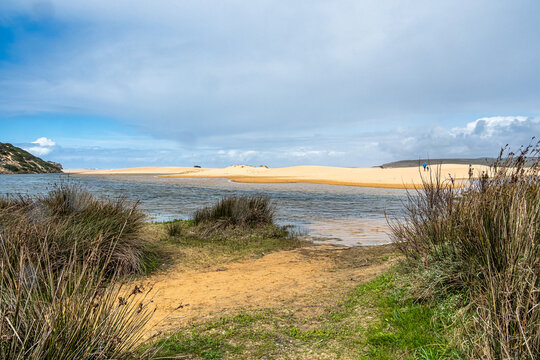 Praia da Bordeira, Algarve, Portugal. Parque Natural do Sudoeste Alentejano e Costa Vicentina.