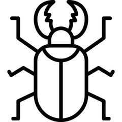beetle insect icon © RSetiawan_Creative