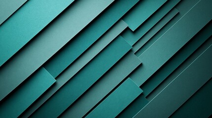 Abstract Teal Geometric Pattern Background