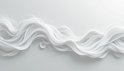 Flowing white hair texture studio photography minimalist close-up elegance