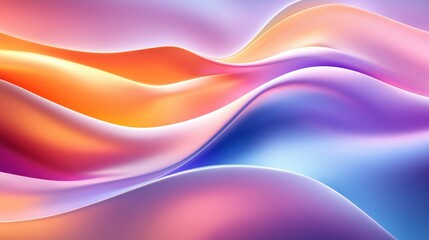 Obraz premium Abstract Colorful Liquid Flowing Design