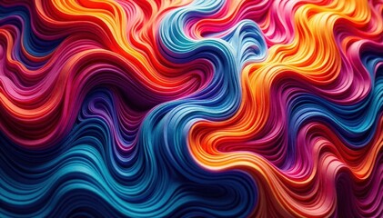 Obraz premium Intricate textile with flowing, repeating design , geometric, texture pattern