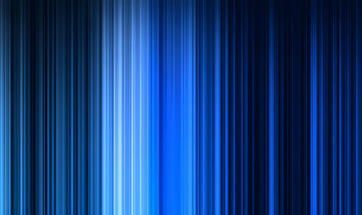 Fototapeta premium Abstract Blue Background with Vertical Stripes and Gradient Effect