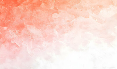 Fototapeta premium Soft Gradient Background with Warm Coral and Light Peach Tones
