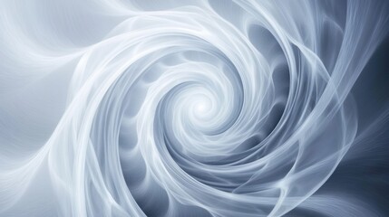 Fototapeta premium Blue Swirling Motion Vortex