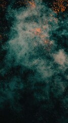 Fototapeta premium Smoky teal abstract background