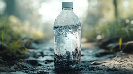 Water bottle hydration drink outdoor fresh clear liquid thirst quench