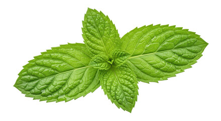 Isolated Fresh Mint Leaves © Johanna