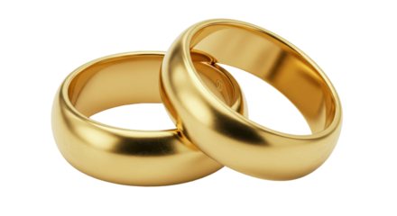 Isolated Wedding Rings