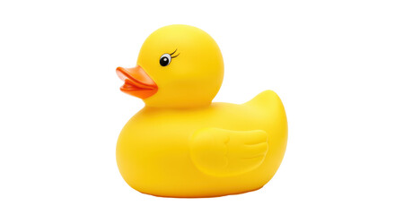 Isolated Rubber Duck