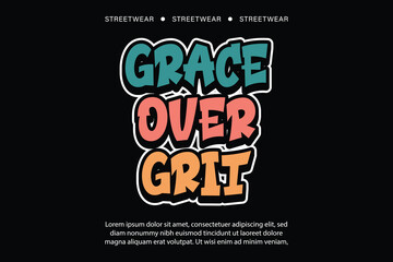 Retro style t shirt design, modern streetwear design