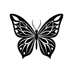 Butterfly Illustration Vector, Elegant Butterfly Vector Design, Nature Butterfly Vector Icon