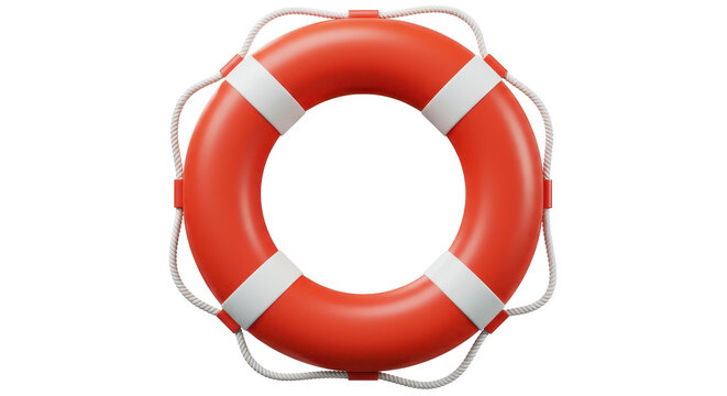 Isolated Lifebuoy