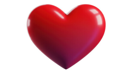 Isolated Red Heart