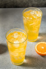 Sweet Bubbly Refreshing Orange Soda