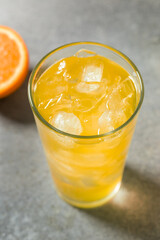 Sweet Bubbly Refreshing Orange Soda