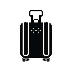 travel suitcase vector illustration, Vacation Suitcase Vector, Adventure Travel Suitcase Vector Illustration