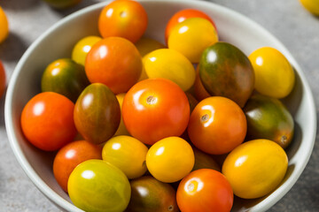 Organic Colorful Heirloom Cherry Tomatoes