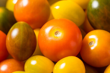 Organic Colorful Heirloom Cherry Tomatoes