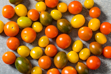 Organic Colorful Heirloom Cherry Tomatoes