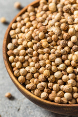 Dry Organic Indian Coriander Seeds