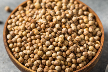 Dry Organic Indian Coriander Seeds