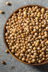Dry Organic Indian Coriander Seeds