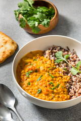 Indian Homemade Coconut Lentil Curry