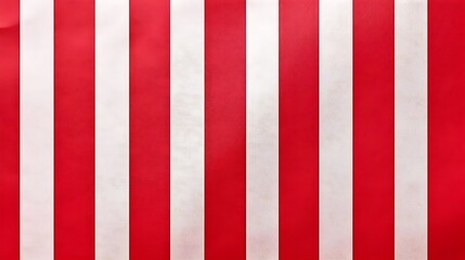 Obraz premium Red and white vertical striped fabric texture