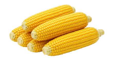 Isolated Corn Cobs