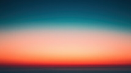 Beautiful Sunset Sky Gradient