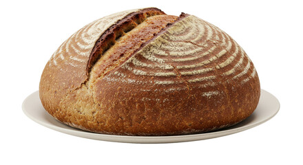 Isolated Sourdough Bread