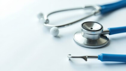 Close-up of veterinary instruments on white background, pure, white, healthcare