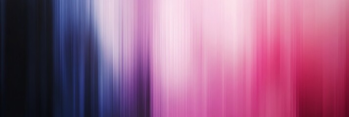 Abstract Blurred Gradient Background with Vertical Lines in Blue and Pink