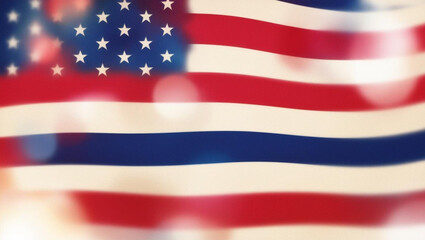 Fototapeta premium stylized usa flag background