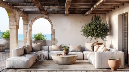 Obraz premium modern living room