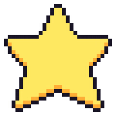 星のピクセルアート
