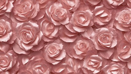 Elegant pink rose foil texture for stylish background and decoration