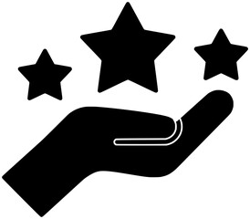 appreciation illustration business silhouette achievement logo happy icon positive outline success award corporate teamwork flat satisfaction office professional paper shape for vector graphic backgro