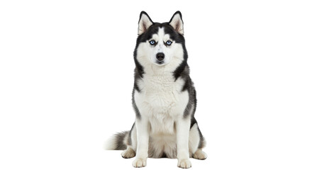 Isolated Husky © Johanna