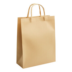 paper bag isolated on white