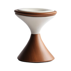 ceramic bowl isolated on white png created with Generative AI, Clipping Path